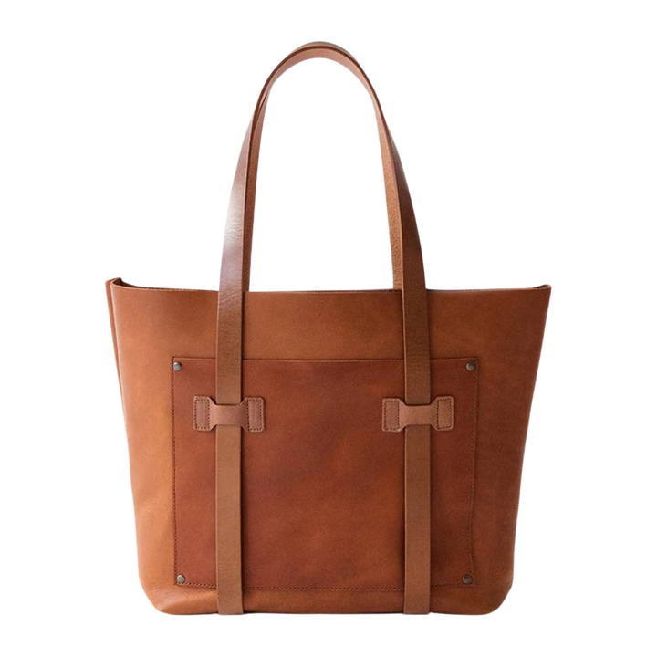 WP Standard Premium Full-Grain Leather Cargo Tote Bag