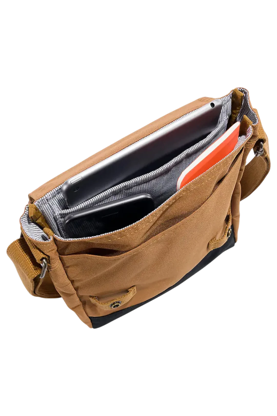 Carhartt Crossbody Snap Bag – Brown