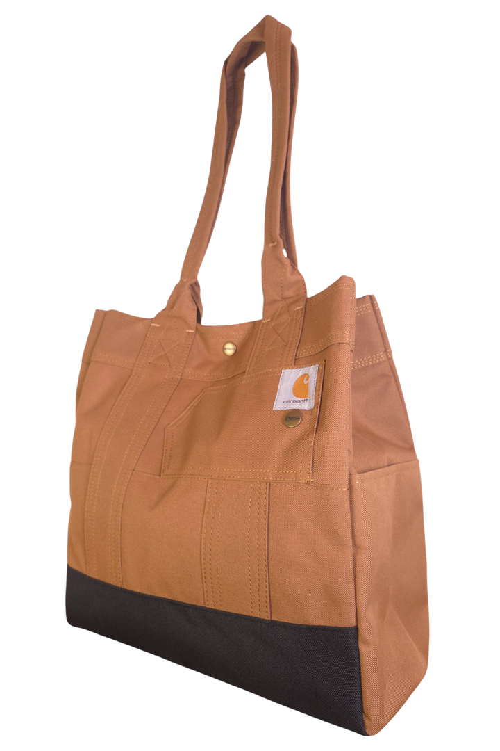 Carhartt Vertical Snap Tote - Carhartt Brown