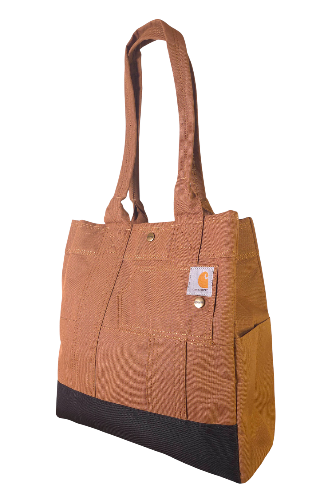 Carhartt Vertical Snap Tote - Carhartt Brown