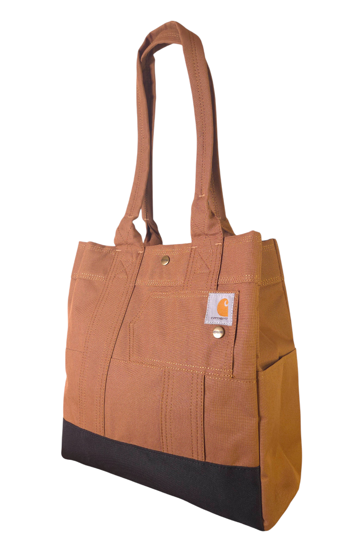 Carhartt Vertical Snap Tote - Carhartt Brown