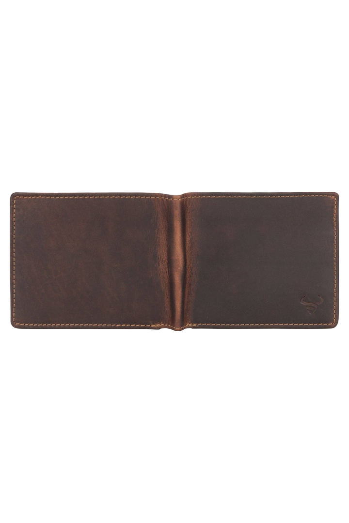 Minori Leather Charlie Leather Men's Bifold Wallet – Chestnut