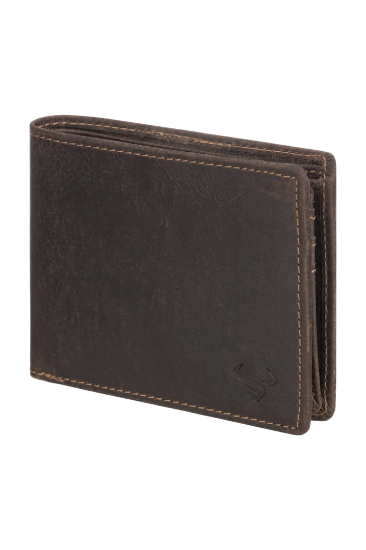 Minori Leather Charlie Leather Men's Bifold Wallet – Brown