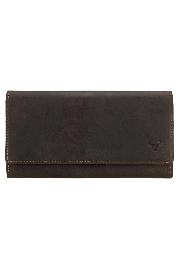 Minori Leather Charlotte Women's Leather Wallet – Brown