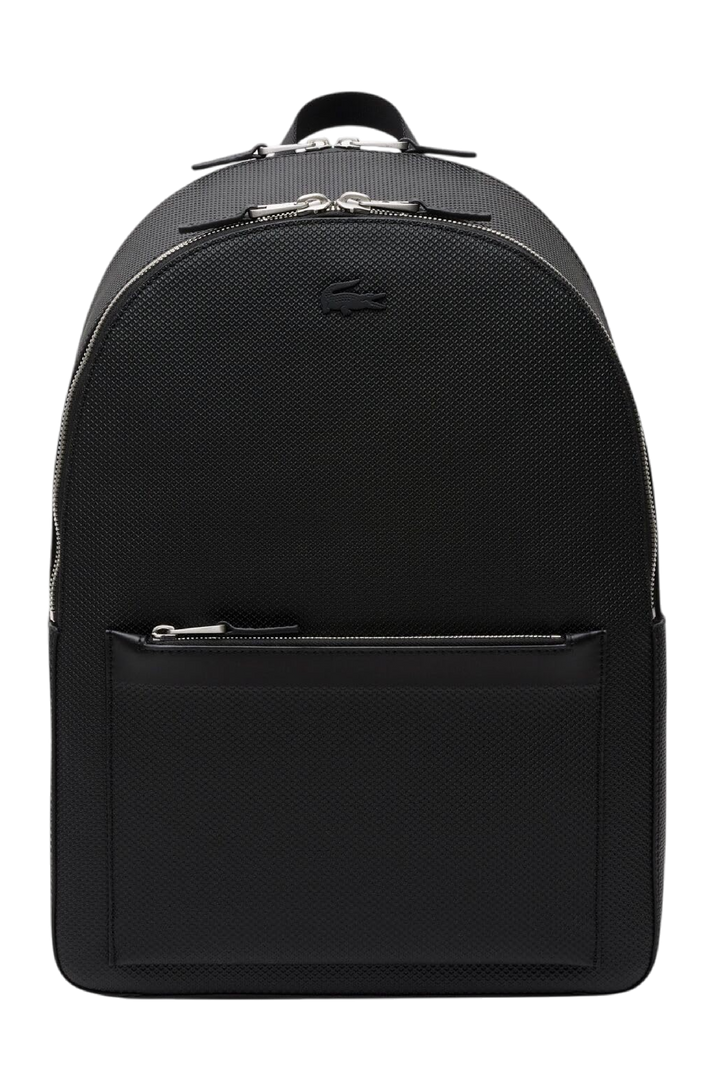 Lacoste Men's Chantaco Piqué Leather Backpack