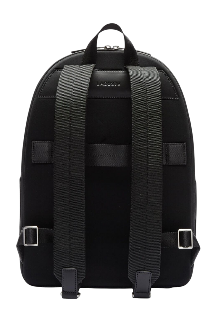 Lacoste Men's Chantaco Piqué Leather Backpack