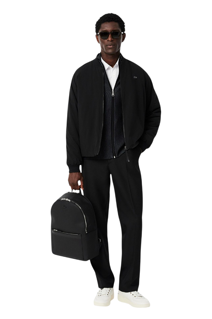 Lacoste Men's Chantaco Piqué Leather Backpack
