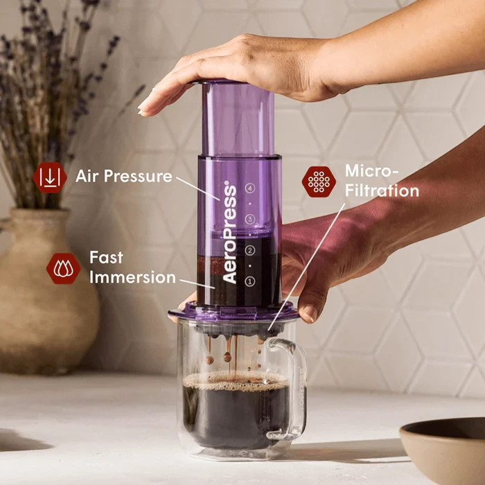 AeroPress Clear Coffee Maker - Colors