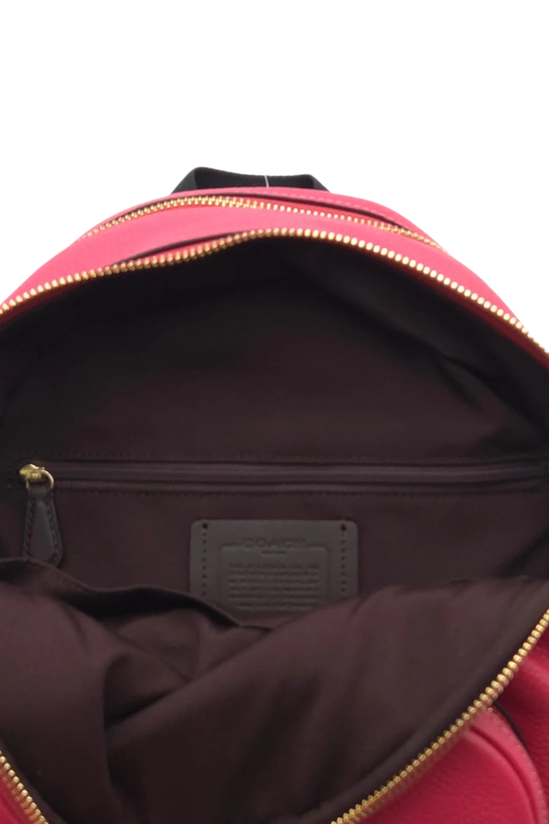 Coach Court Backpack – Fuchsia (Open-Box)