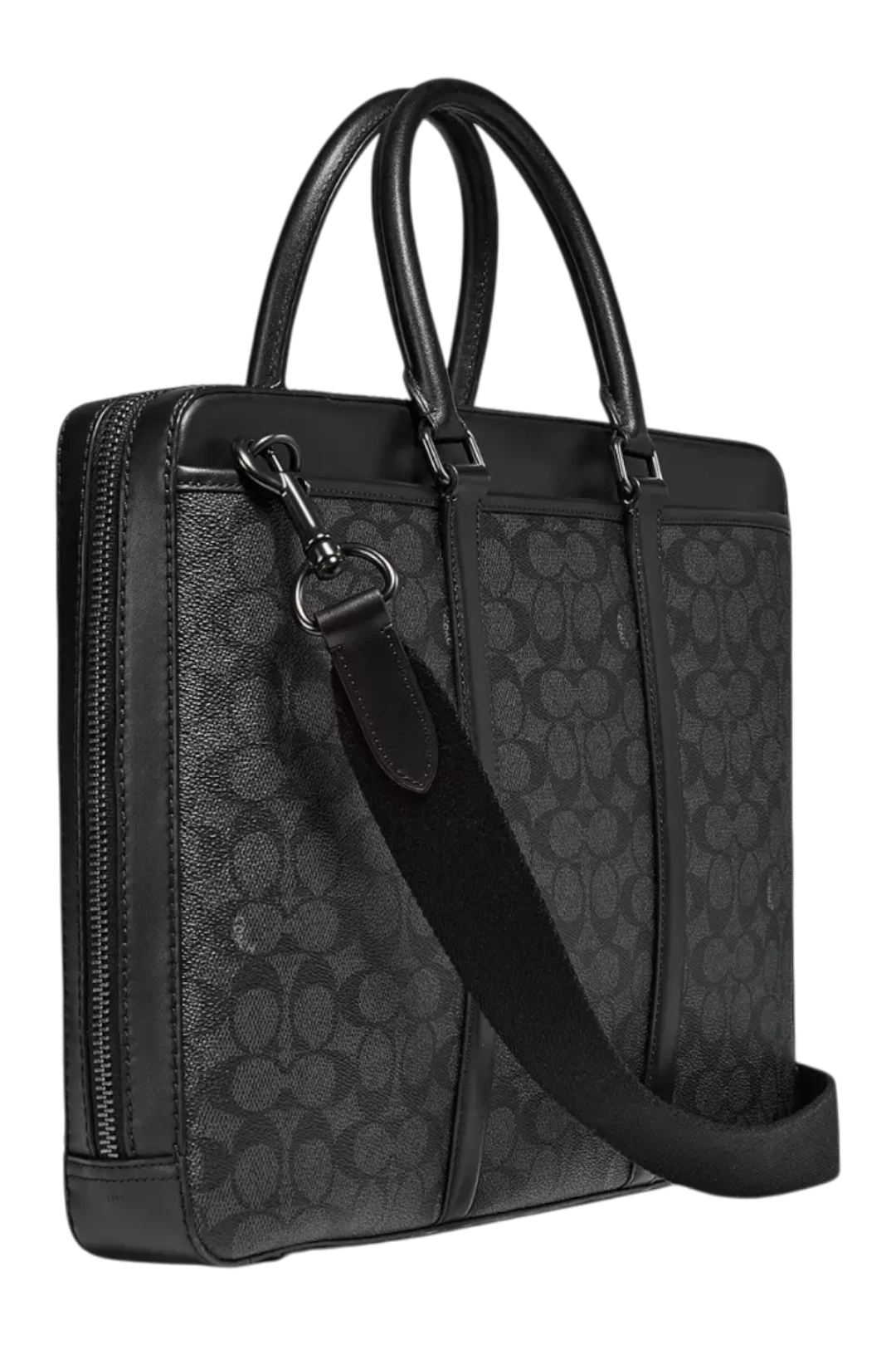 Coach Metropolitan Slim Brief in Signature Canvas