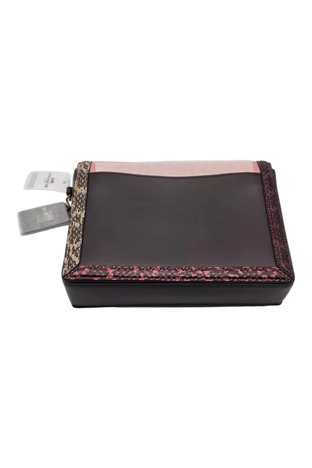 Coach X Jennifer Lopez Hutton Shoulder Bag - Peony Oxblood Multi