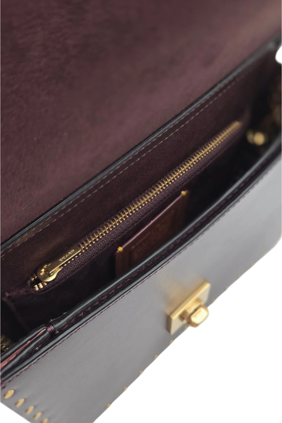 Coach X Jennifer Lopez Hutton Shoulder Bag - Peony Oxblood Multi