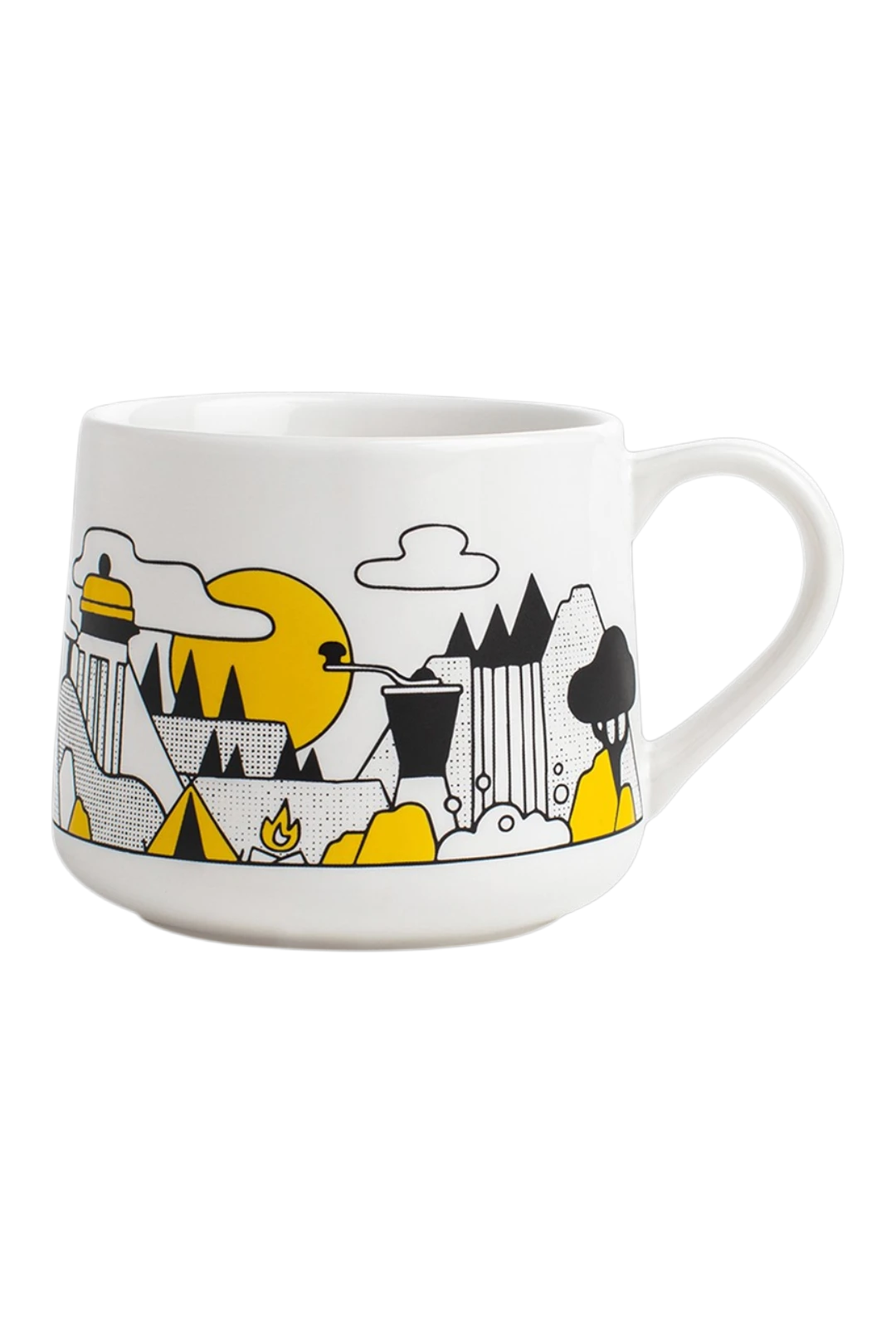 Created Co. Crescent Ceramic Mug