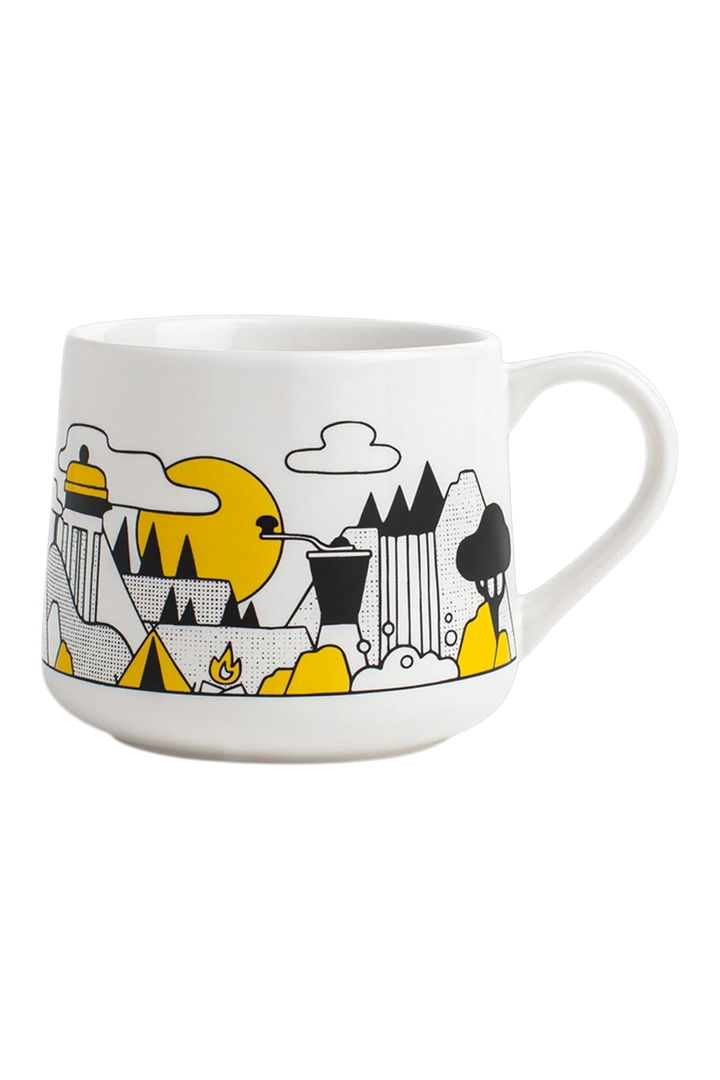 Created Co. 12oz Crescent Ceramic Mug – Coffee Mountain