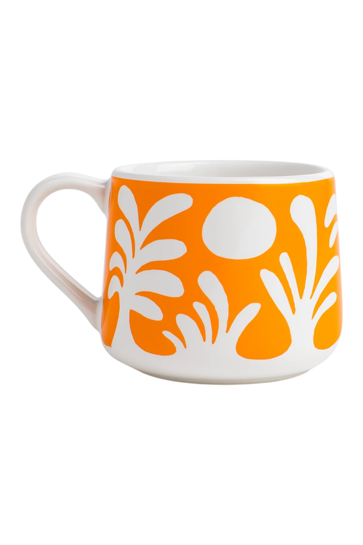 Created Co. 12oz Crescent Ceramic Mug – Under the Sea