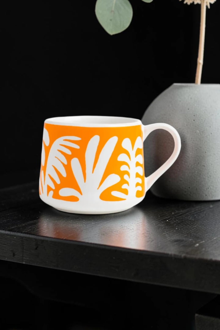 Created Co. 12oz Crescent Ceramic Mug – Under the Sea