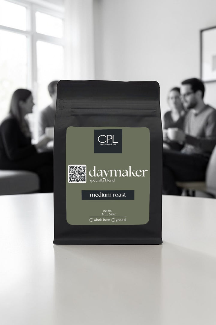 Daymaker – Medium Roast Coffee Blend | Coffee Pour Life
