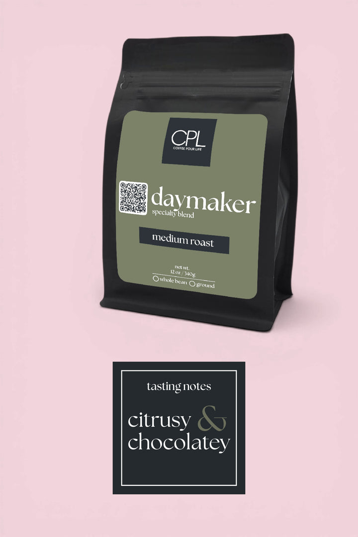 Daymaker – Medium Roast Coffee Blend | Coffee Pour Life