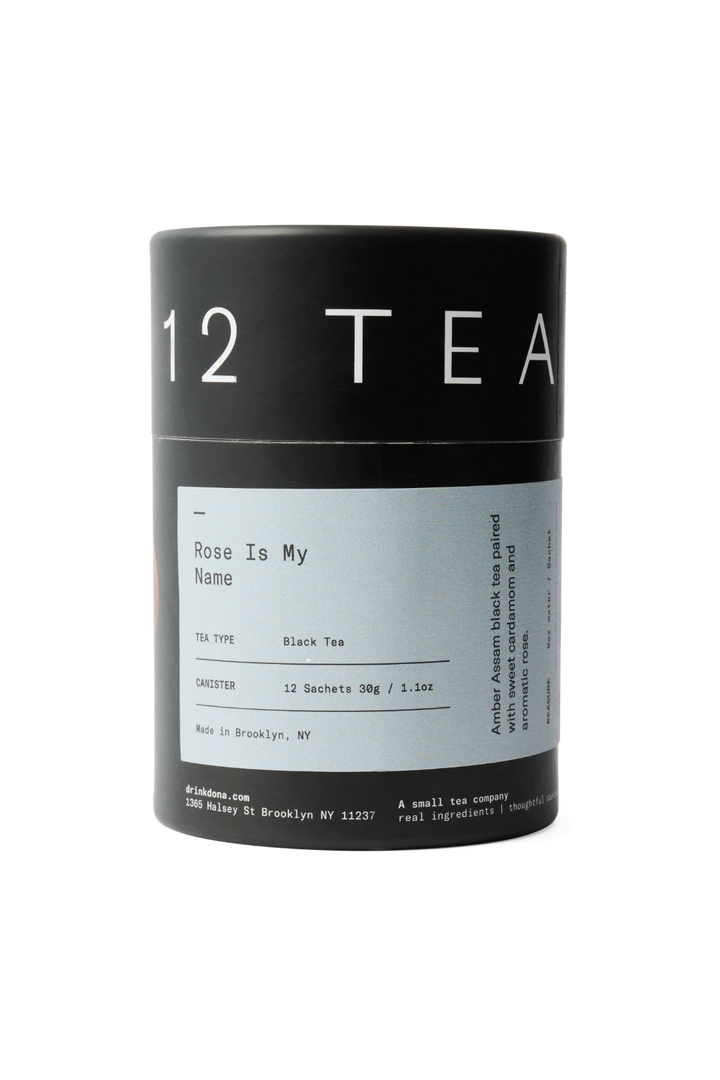 Rose Is My Name Black Tea Sachets