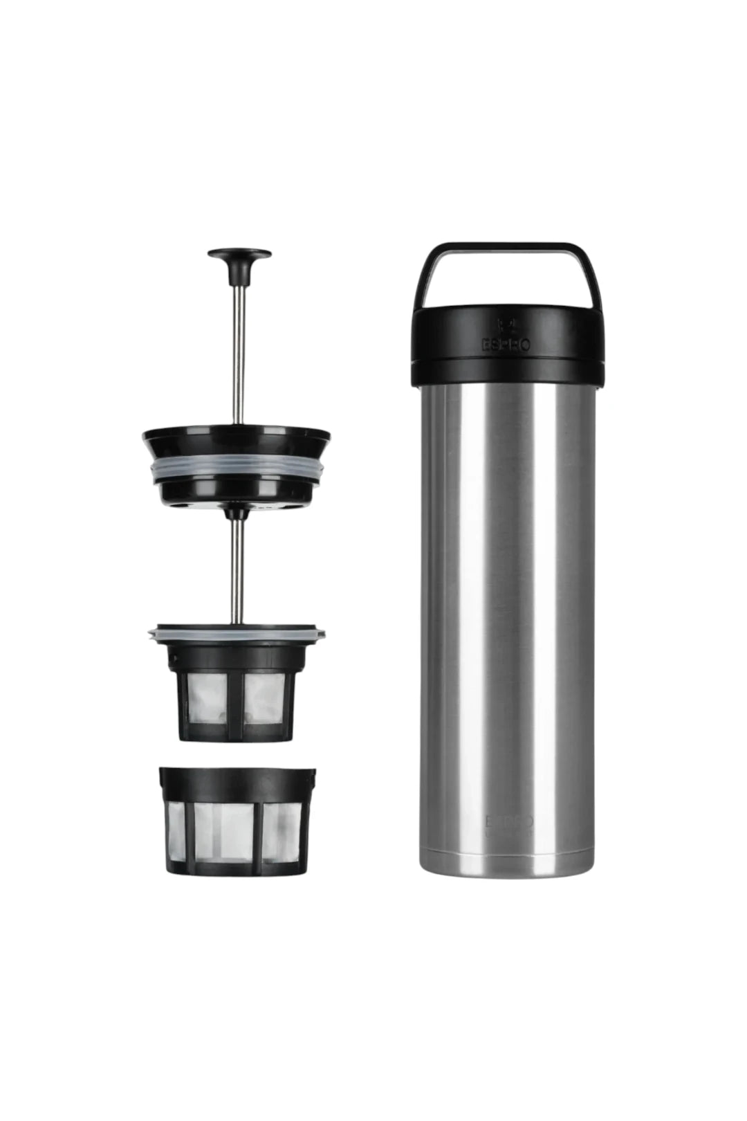 ESPRO P0 Ultralight Travel French Press – Brushed