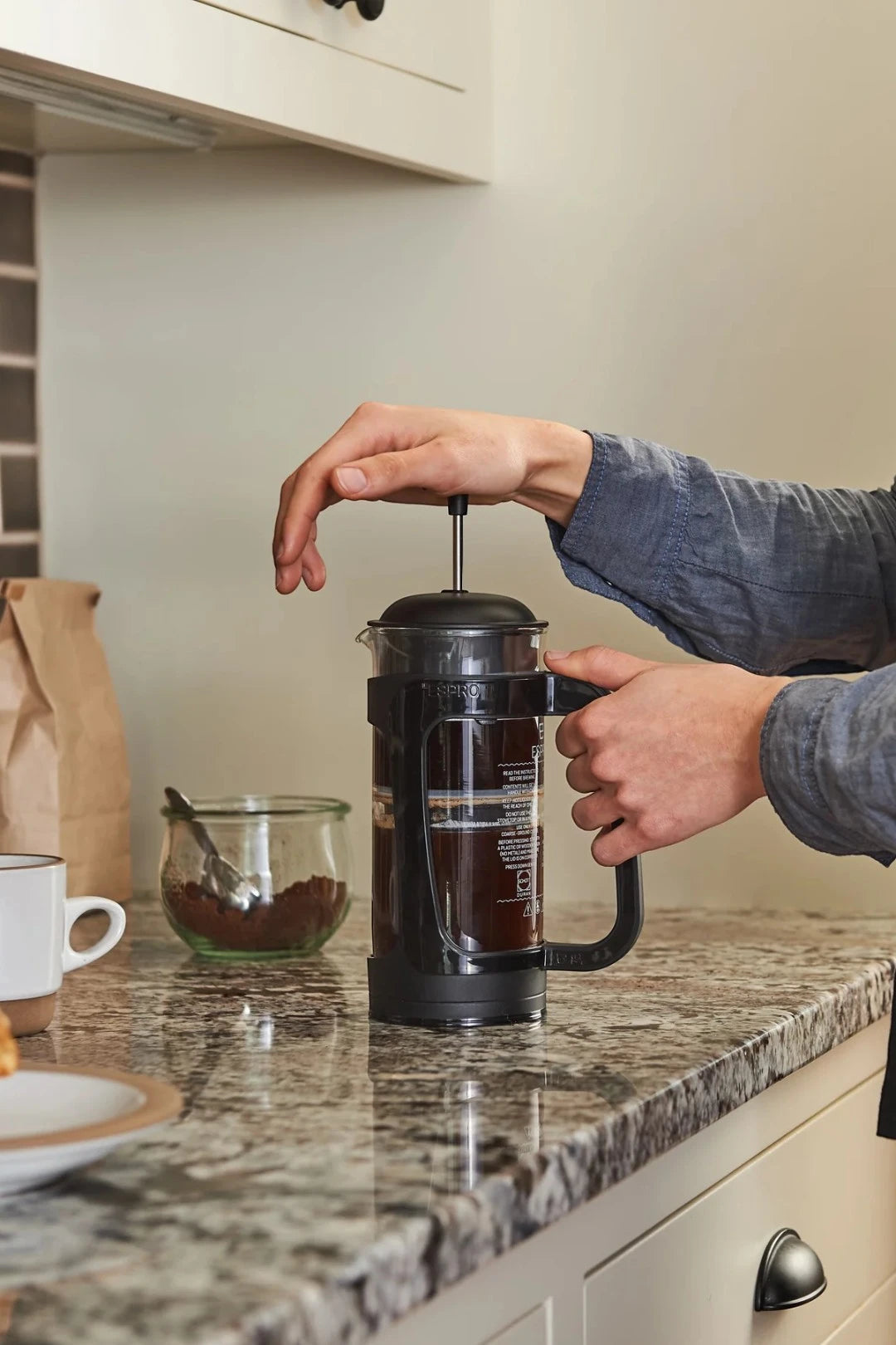 ESPRO P3 French Press Coffee Maker – Black