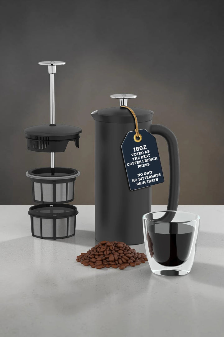 ESPRO P7 French Press Coffee Maker – Black