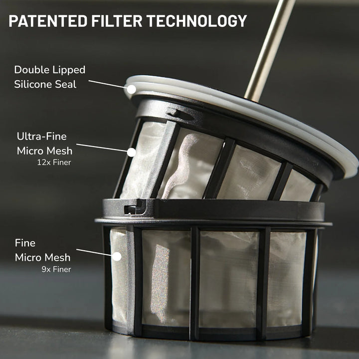 ESPRO P7 French Press Coffee Maker – Brushed Nickel