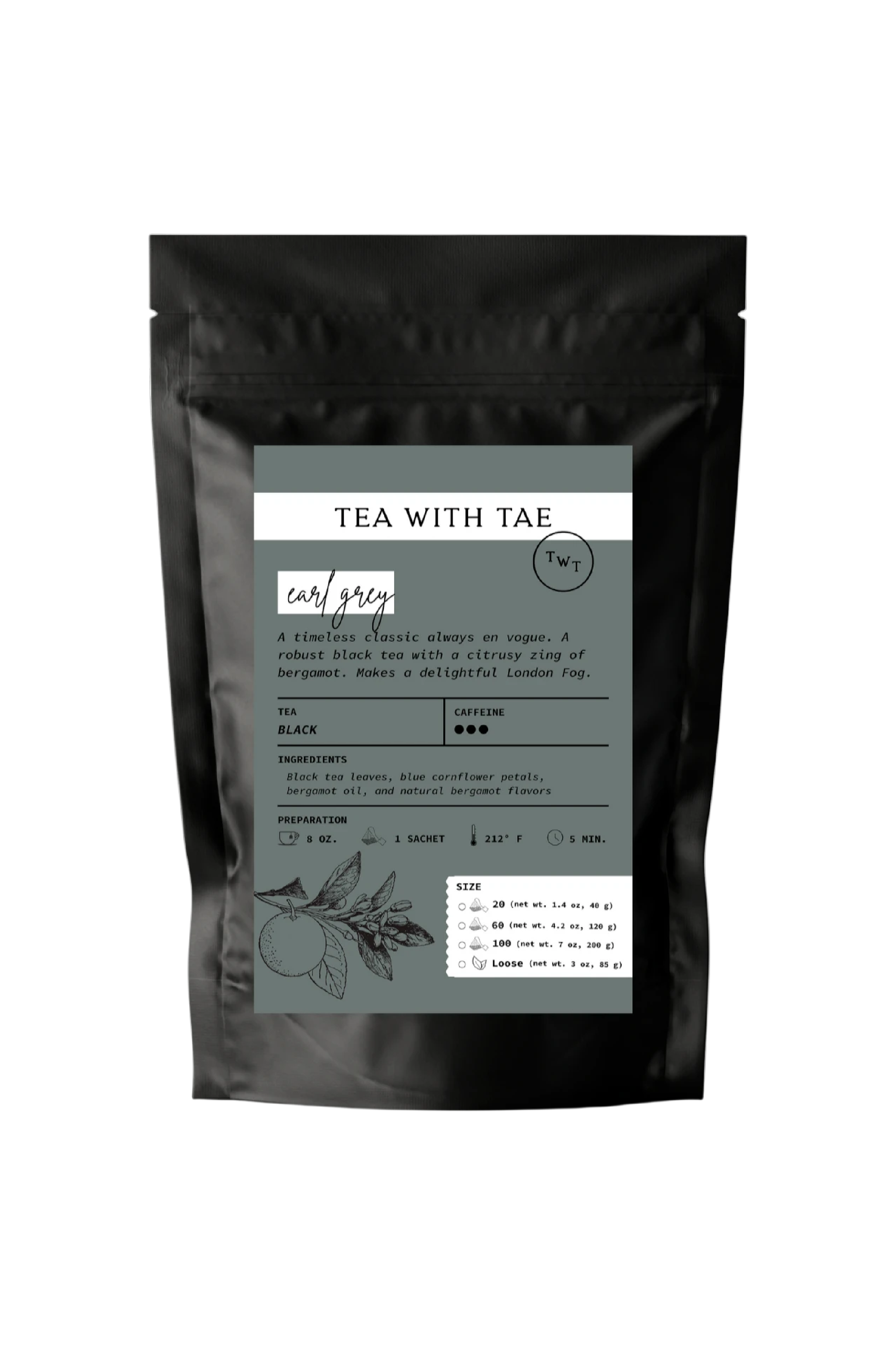 Earl Grey Black Tea Pouch