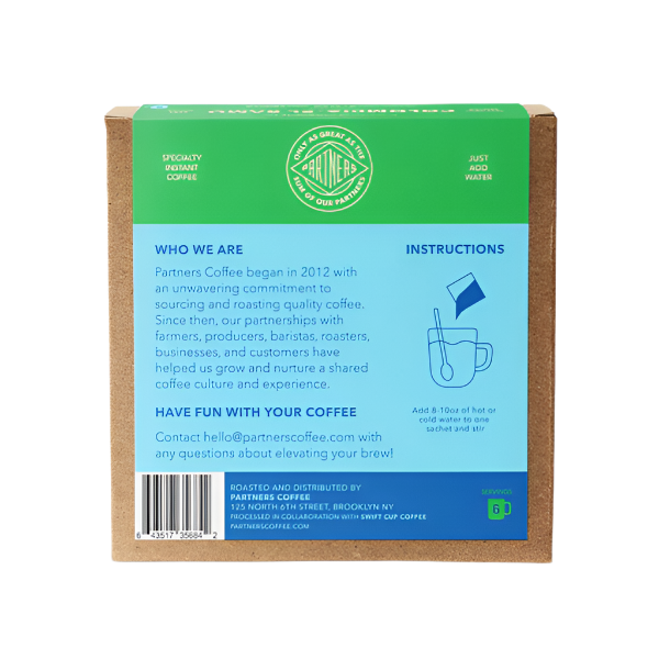 Partners El Ramo Specialty Instant Coffee