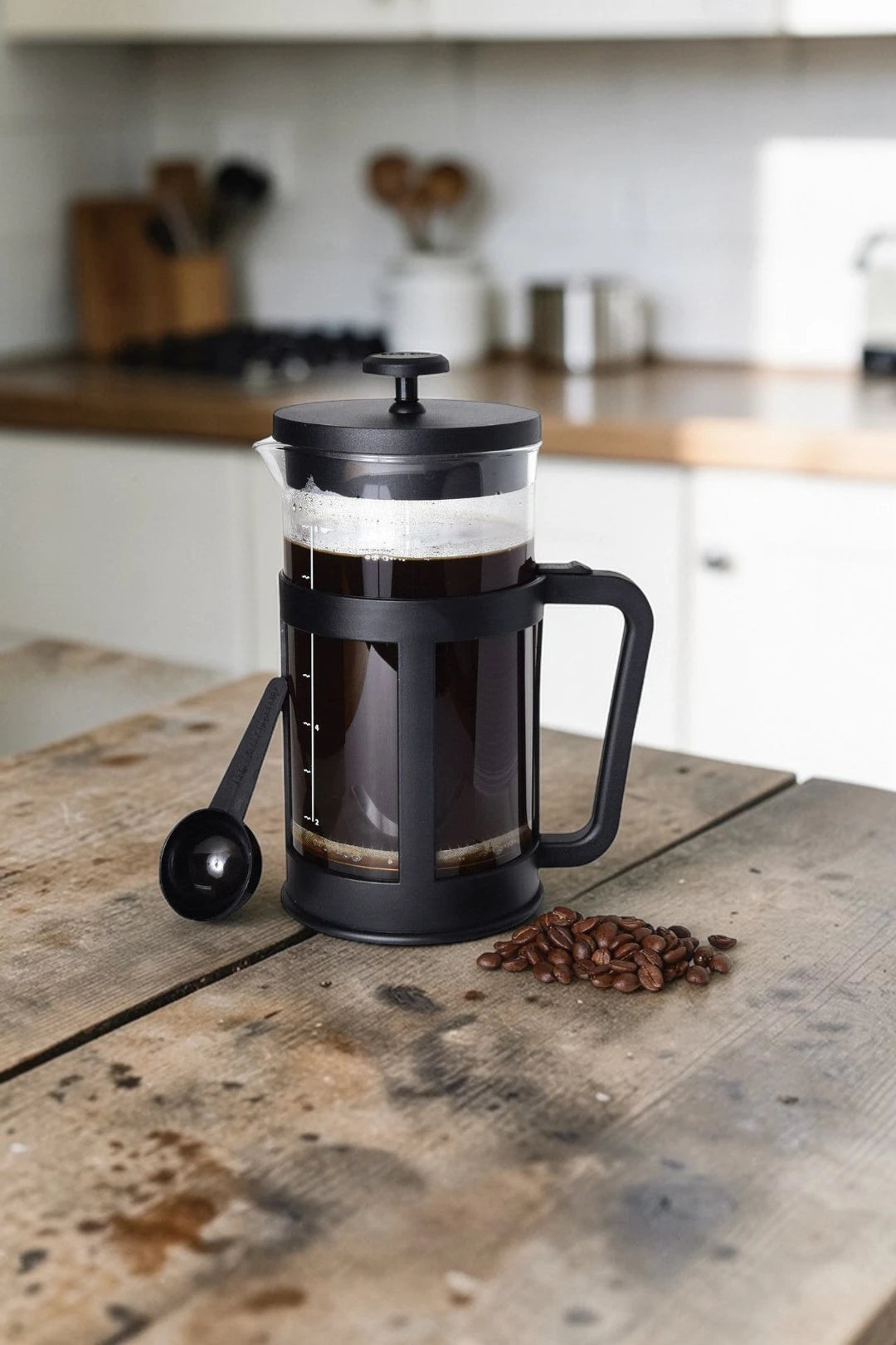 Aerolatte Essentials French Press Coffee Maker – 34 oz (1 L)