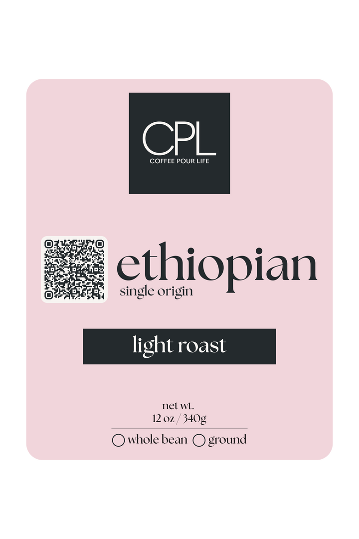 Ethiopian Light Roast Coffee – Single Origin