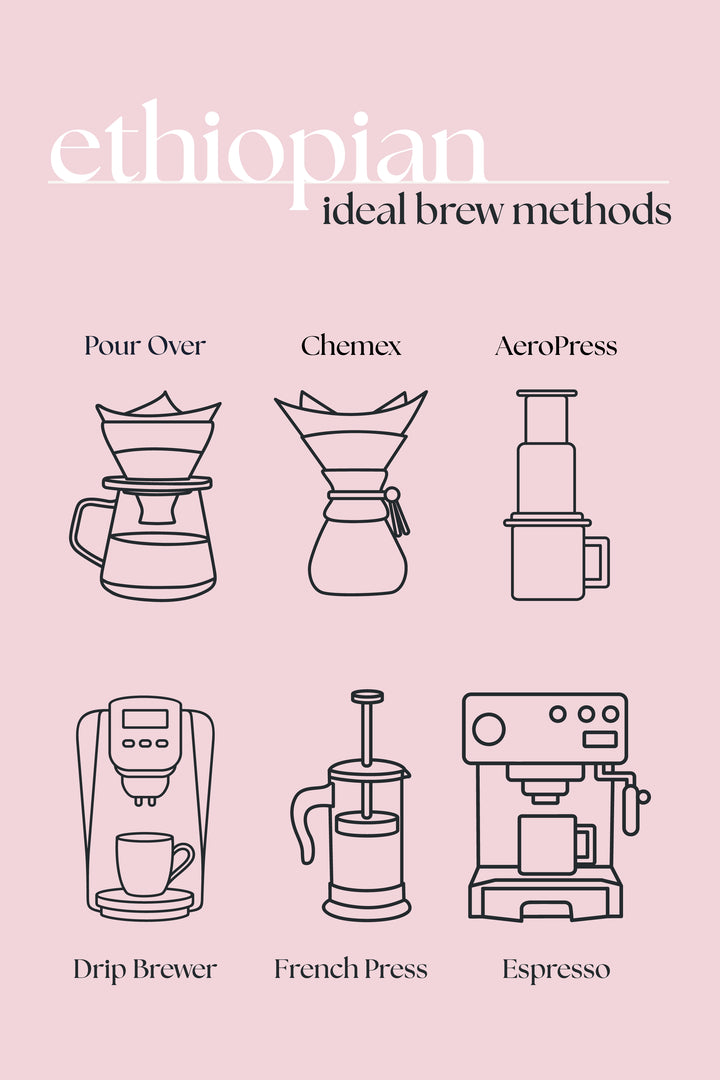 Ethiopian Light Roast Coffee – Single Origin