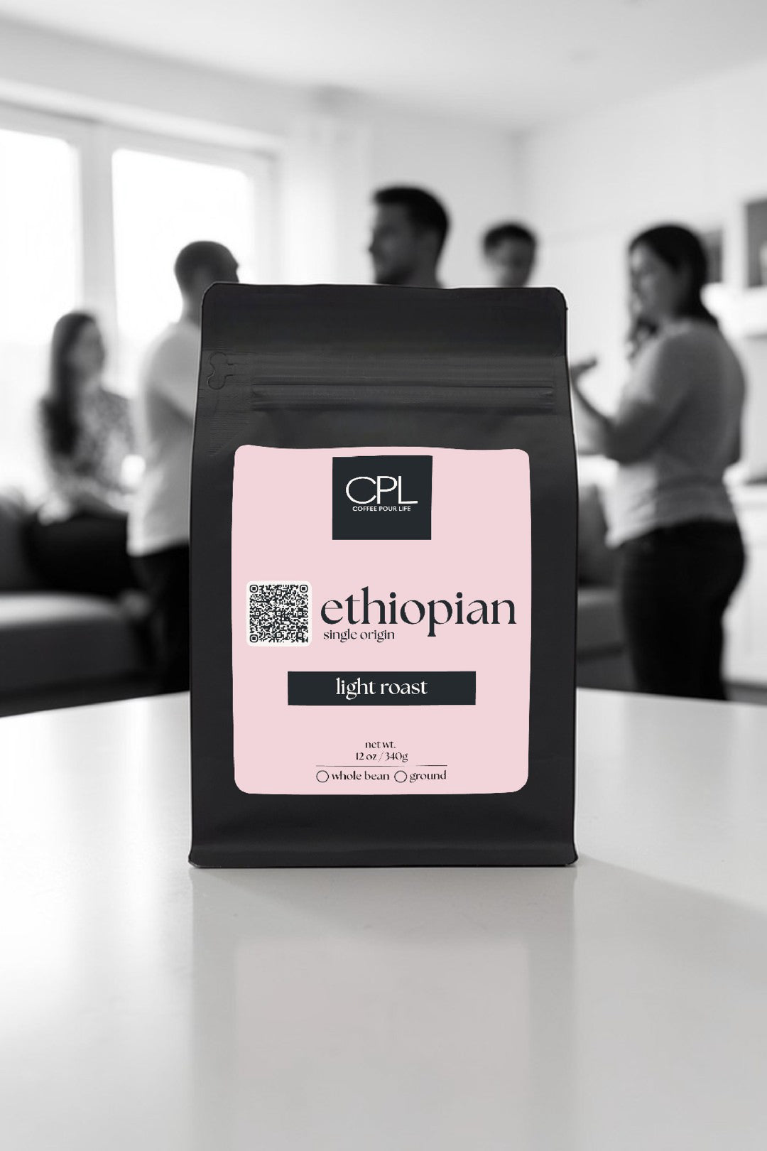 Ethiopian Light Roast Coffee – Single Origin | Coffee Pour Life