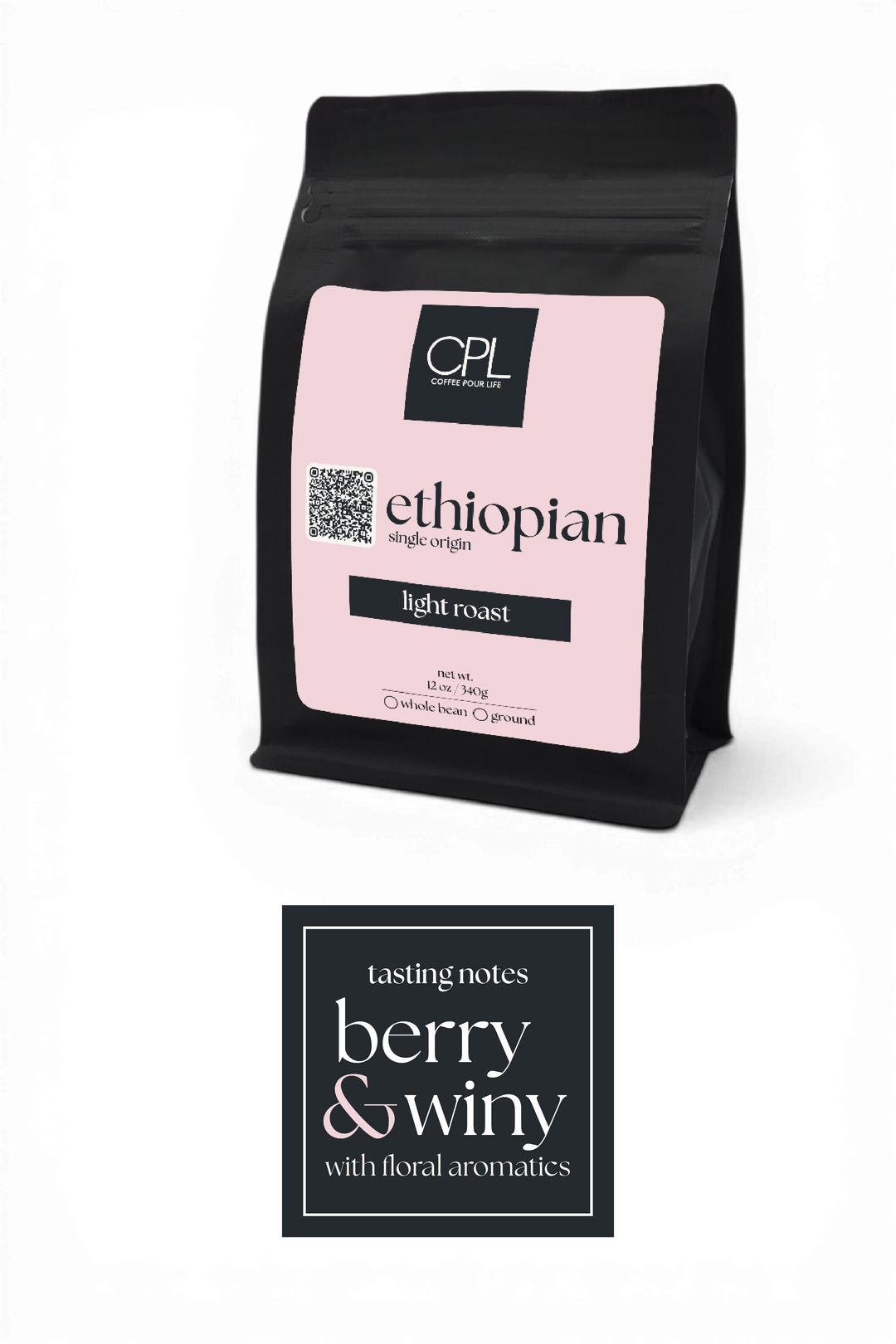 Ethiopian Light Roast Coffee – Single Origin | Coffee Pour Life