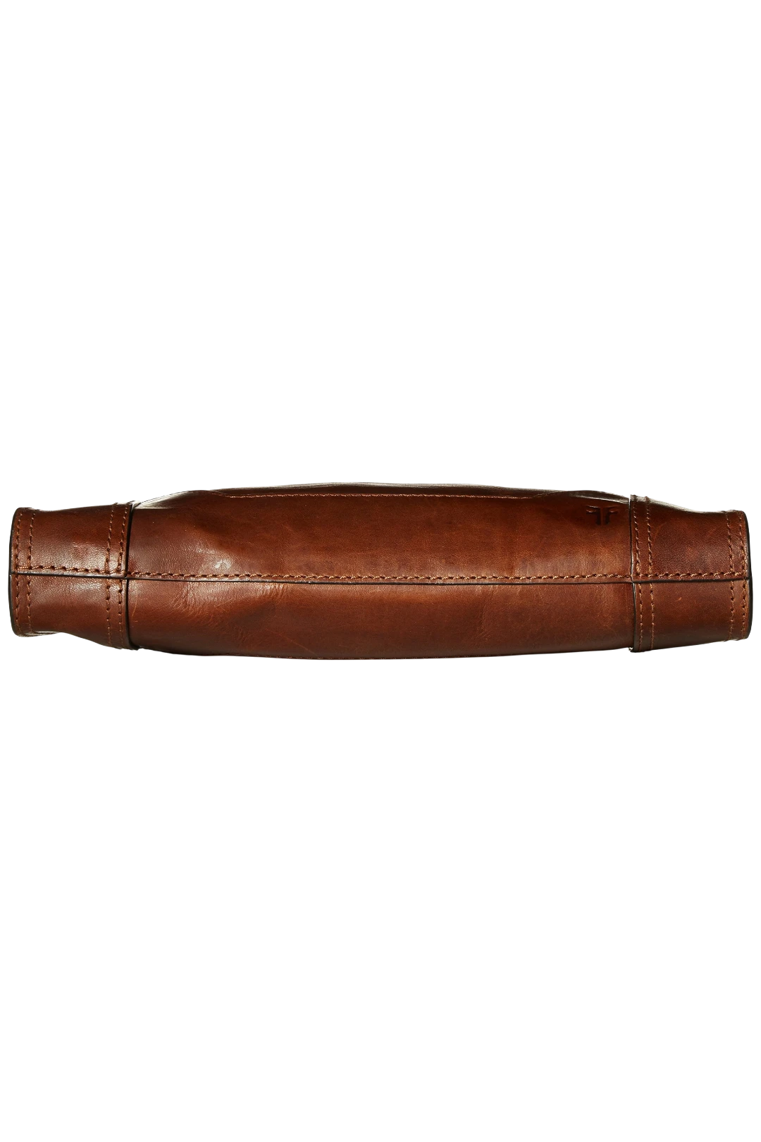 Frye Melissa Zip Leather Crossbody Bag - Cognac