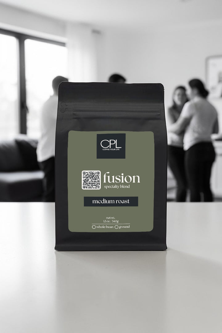 Fusion – Medium Roast Coffee Blend | Coffee Pour Life
