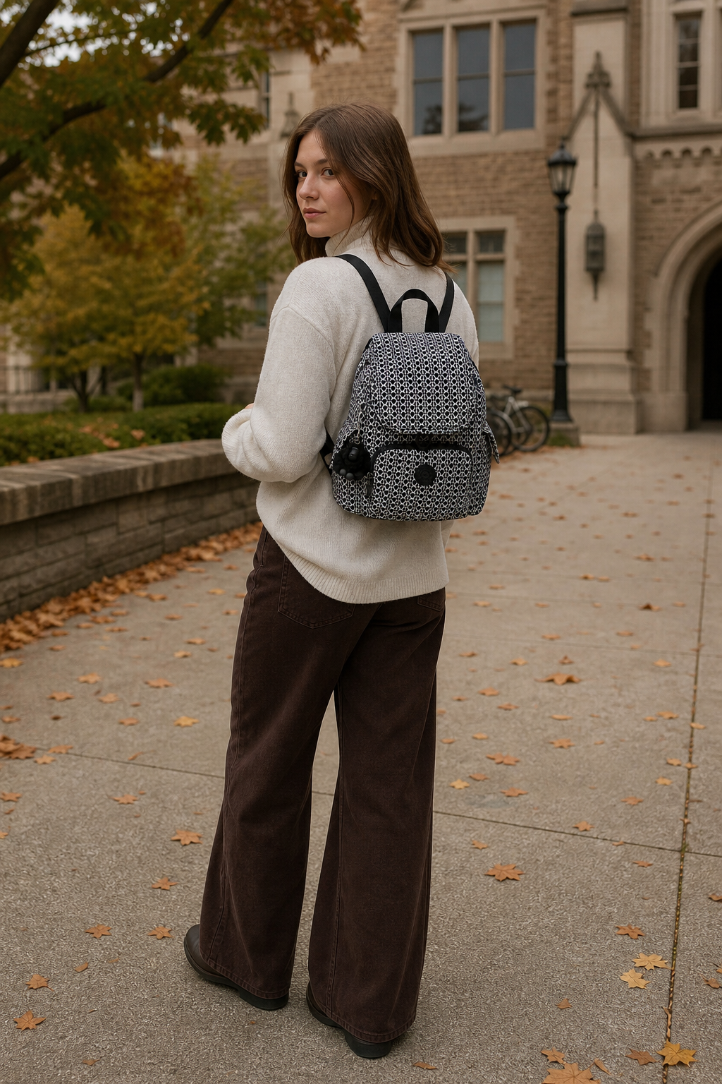 Kipling City Pack Mini Backpack – Signature Print