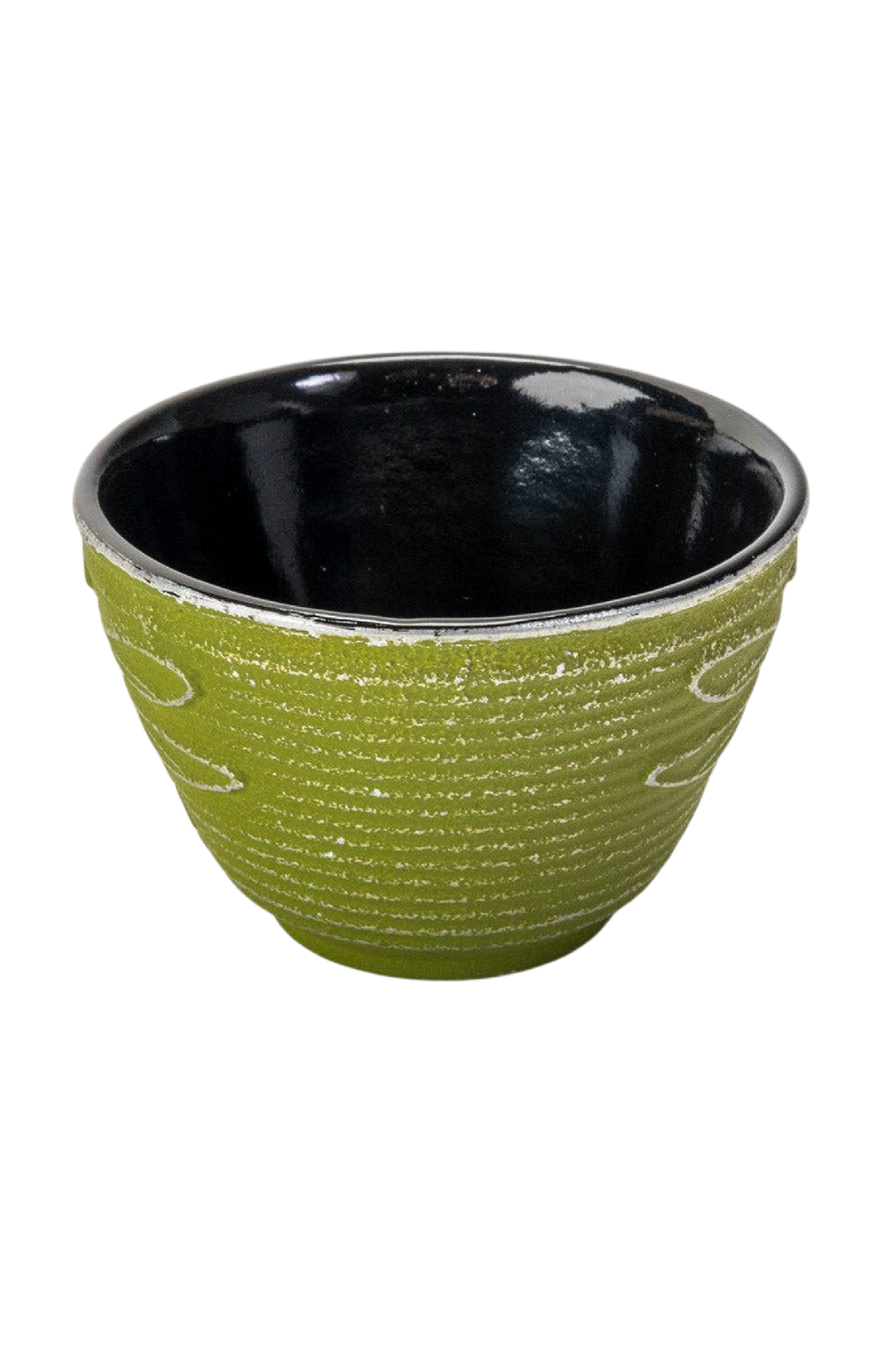 4oz Green Dragonfly Cast Iron Tea Cup
