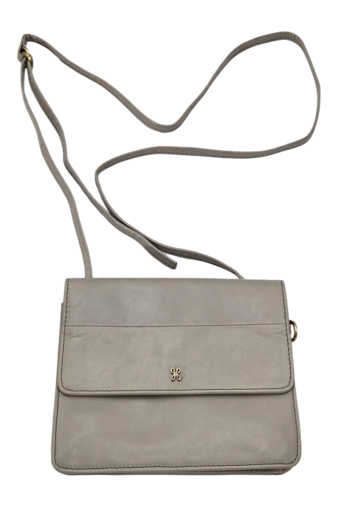 HOBO Jill Wallet Crossbody Leather Bag – Driftwood (Open-Box)