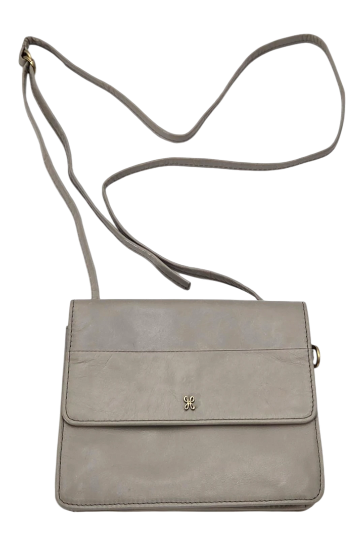 HOBO Jill Wallet Crossbody Leather Bag – Driftwood (Open-Box)