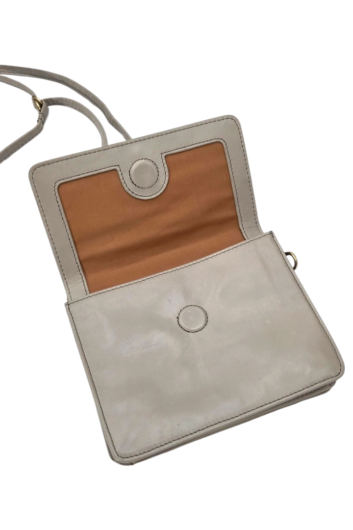 HOBO Jill Wallet Crossbody Leather Bag – Driftwood (Open-Box)