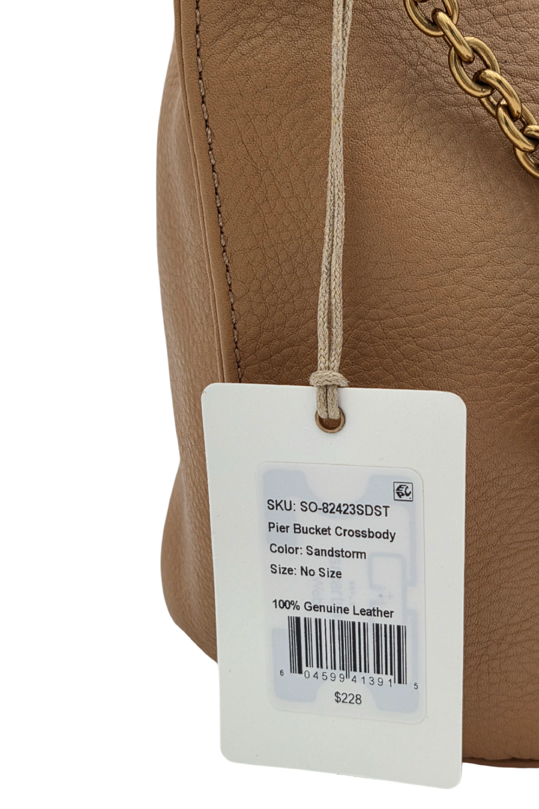 Hobo Women’s Pier Bucket Crossbody Bag – Sandstorm