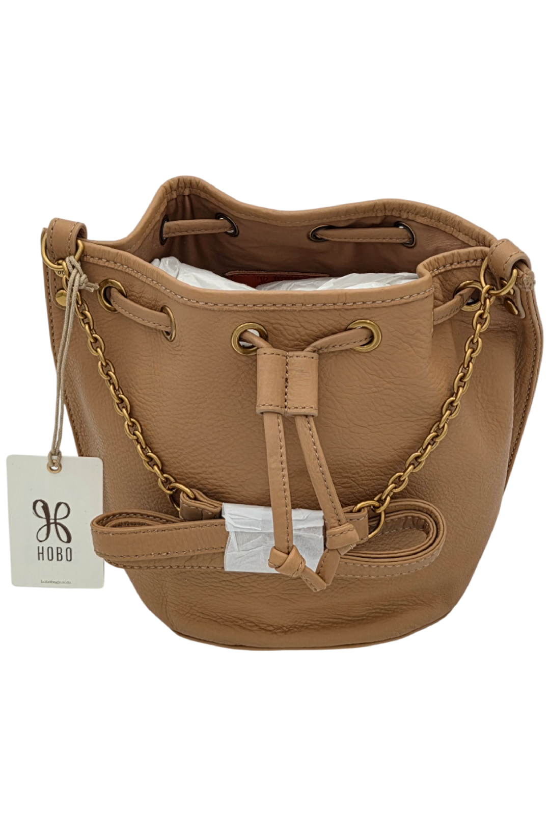Hobo Women’s Pier Bucket Crossbody Bag – Sandstorm