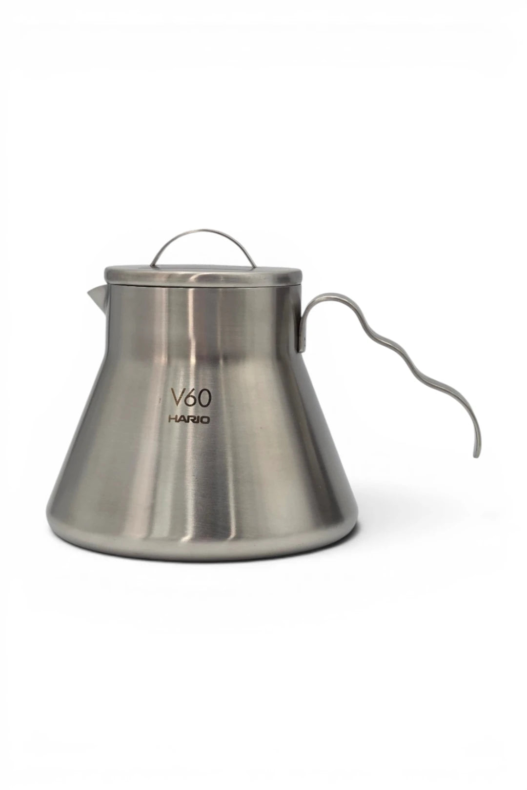 Hario Outdoor V60 Metal Coffee Server 500mL Hairline Silver