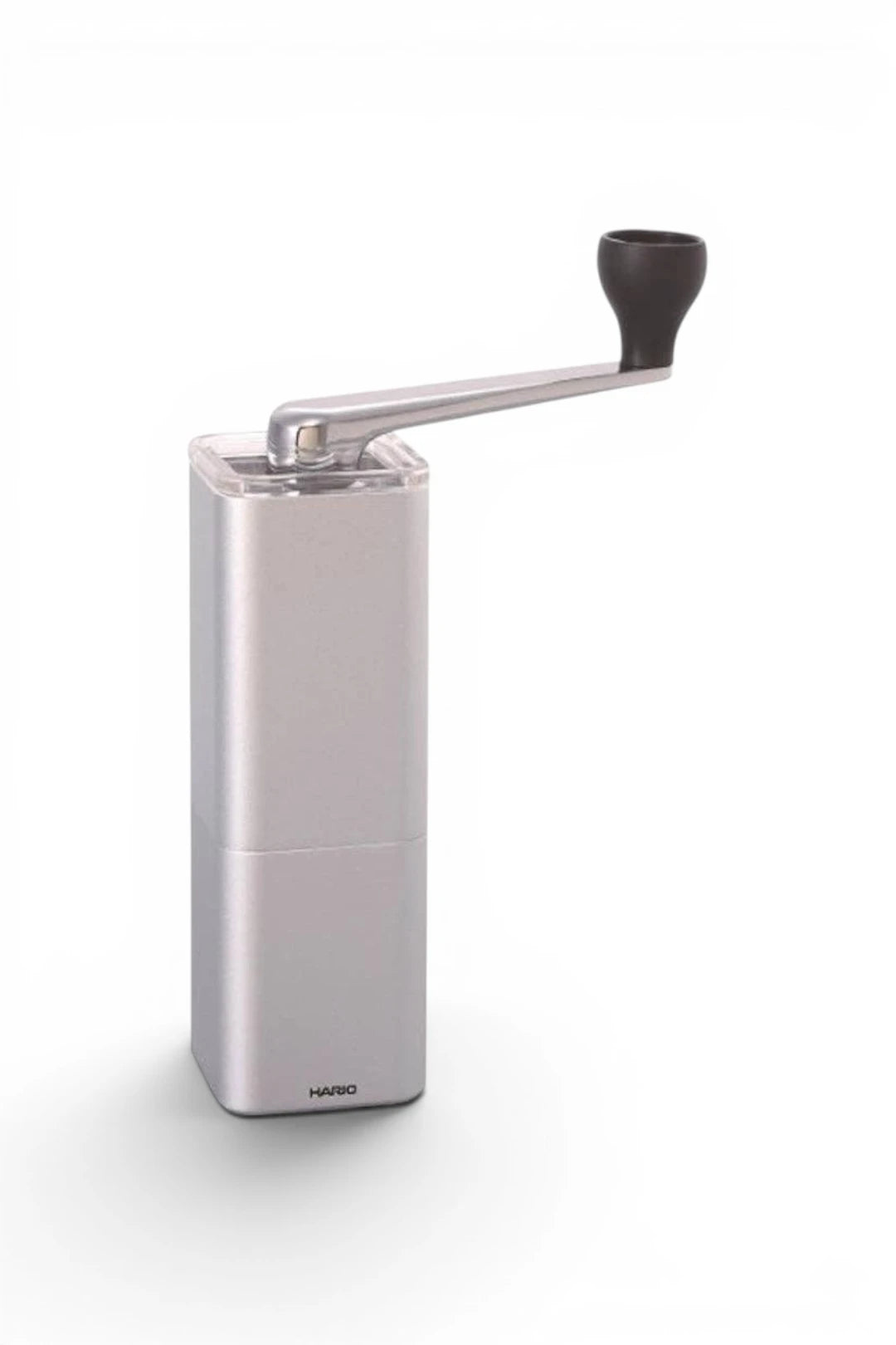 Hario Prism Ceramic Coffee Mill Silver Aluminum
