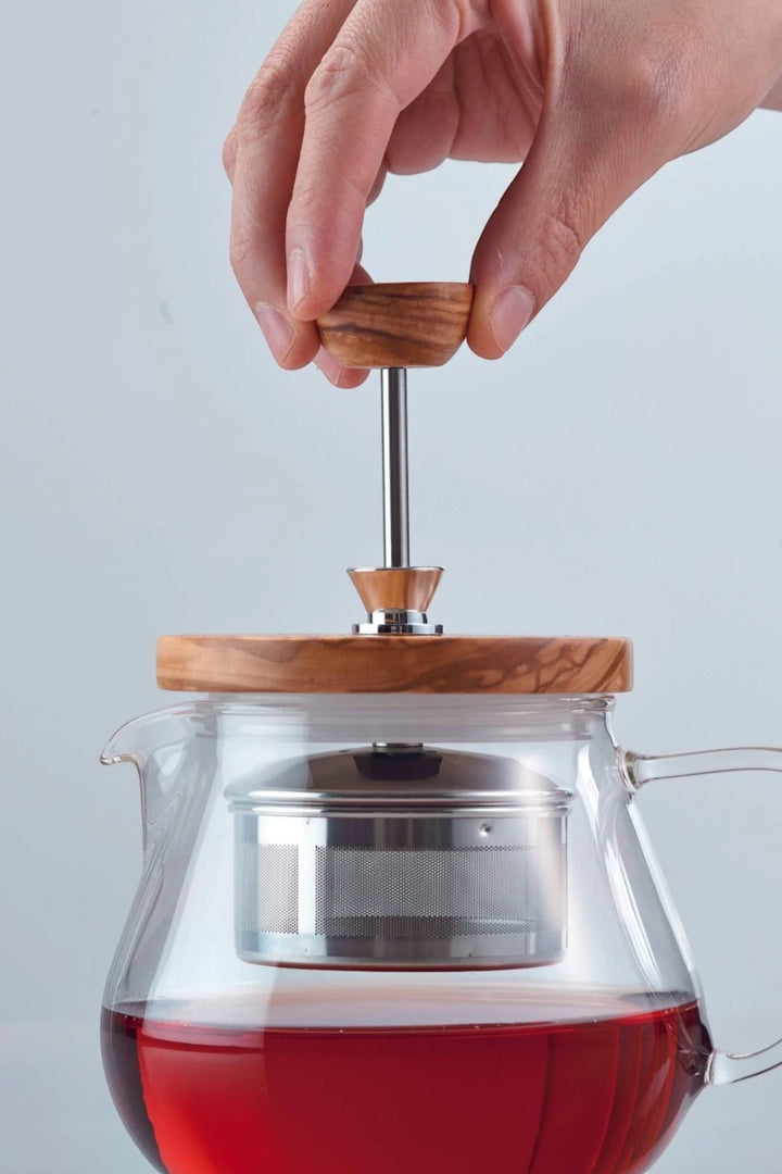 Hario "Teaor" Tea Maker – Olive Wood