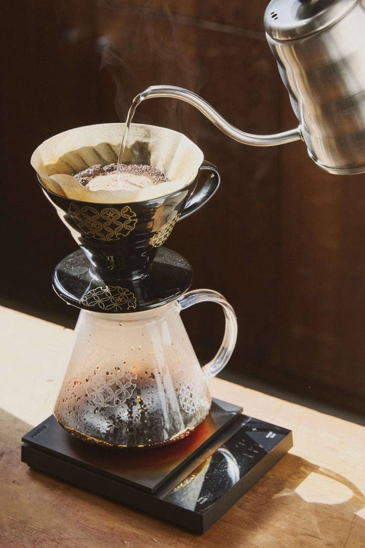 Hario V60 Ceramic Coffee Dripper 02 – Sippou Black