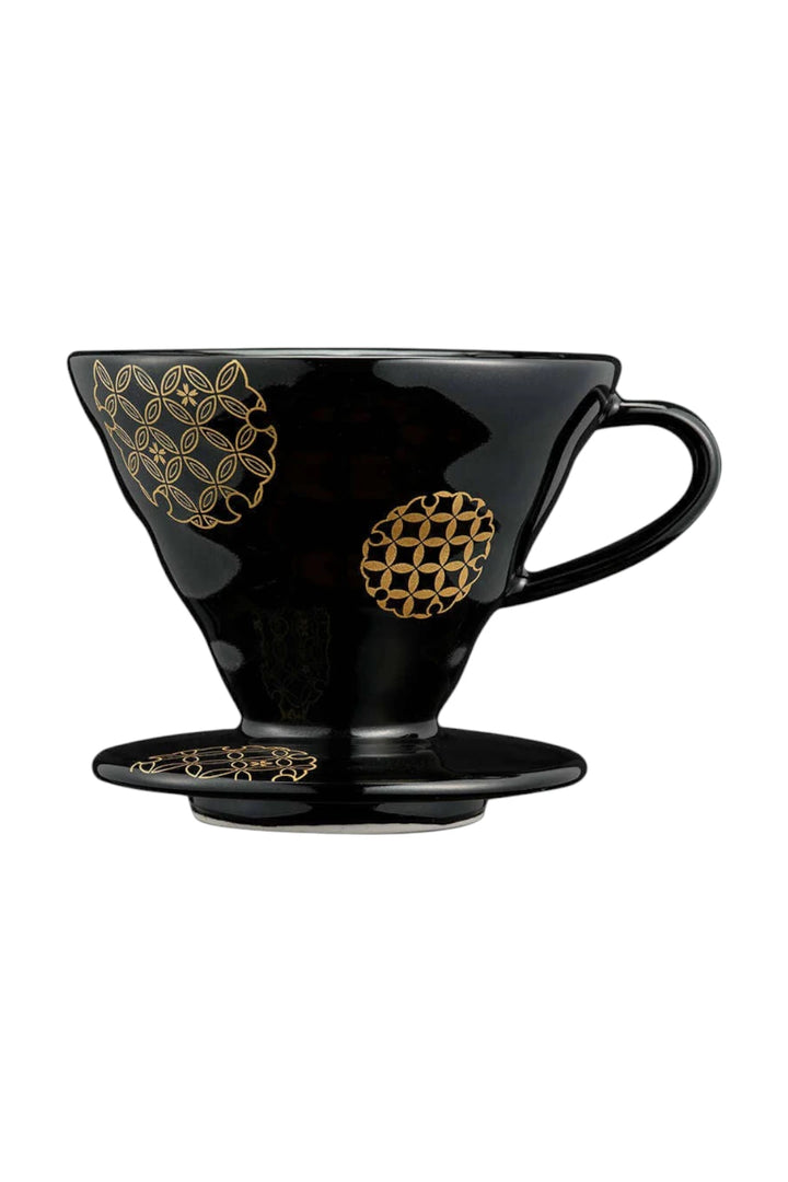 Hario V60 Ceramic Coffee Dripper 02 – Sippou Black