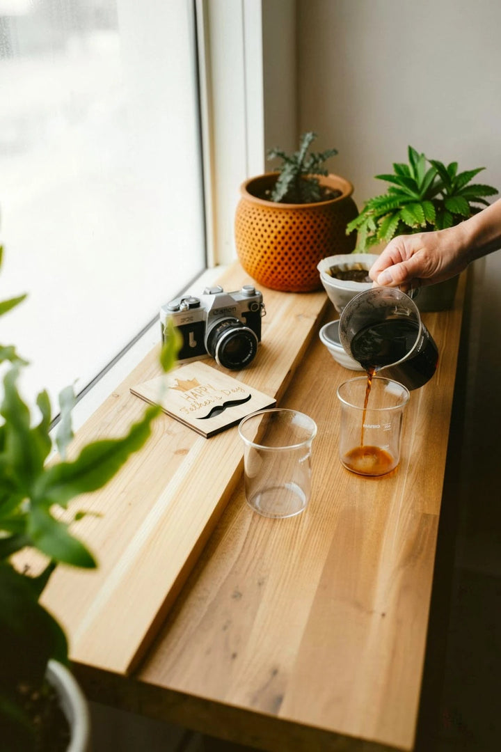 Hario V60 Ceramic Dripper & Beaker Server Set Gray 600mL