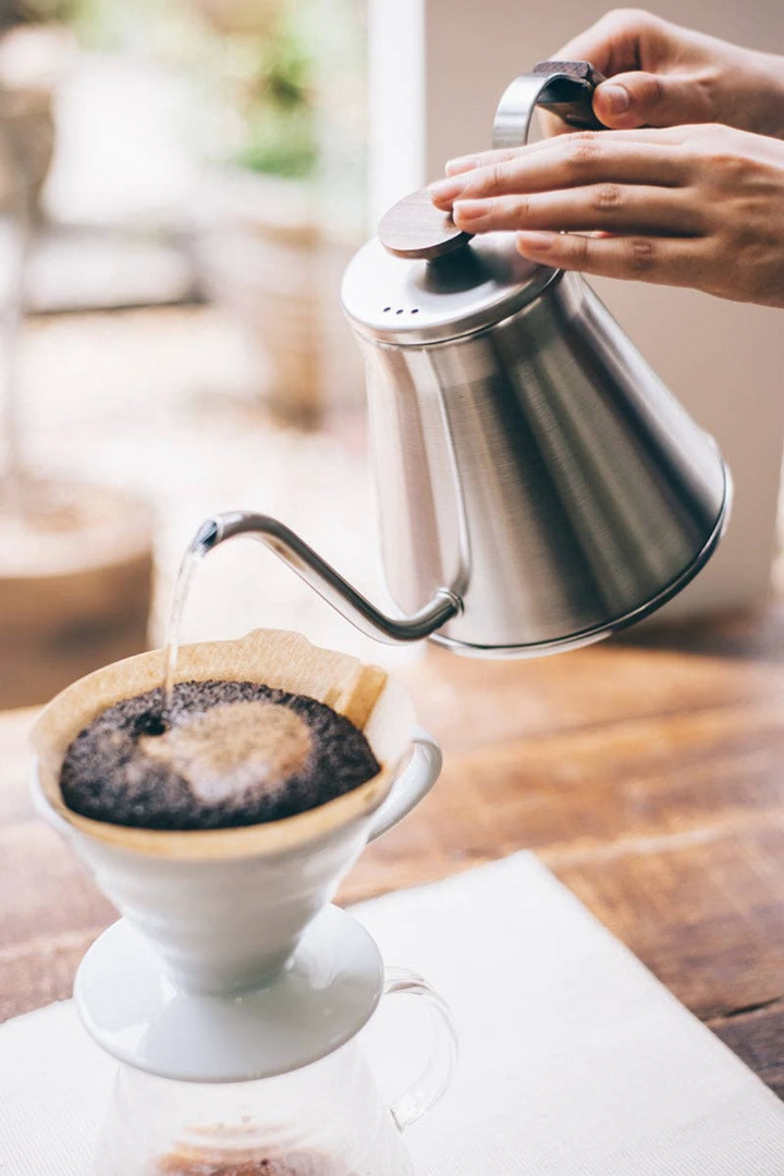 Hario V60 Drip Kettle Wood - 1.2L